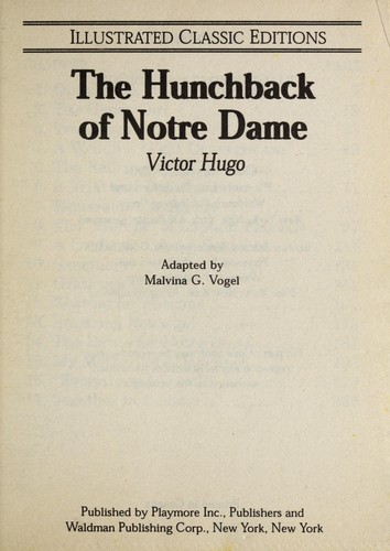 The Hunchback of Notre-Dame by Victor Hugo