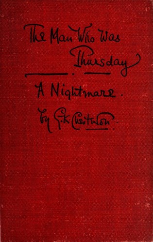 The Man Who Was Thursday by G. K. Chesterton